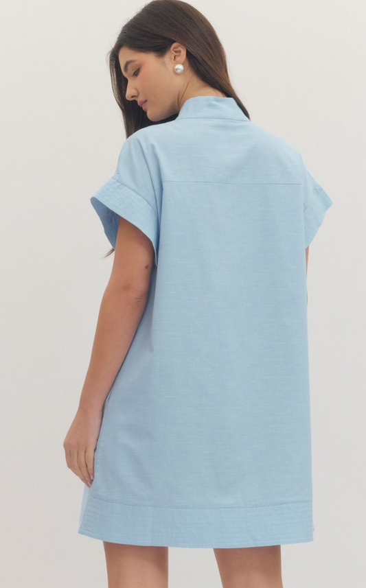 Short Sleeve Mini Dress