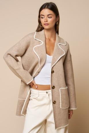 Contrast Trim Coat