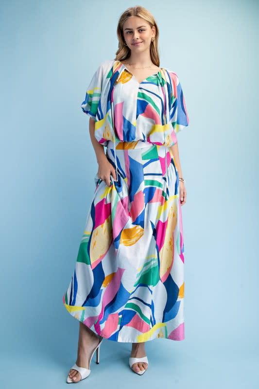 Bright Abstract Skirt