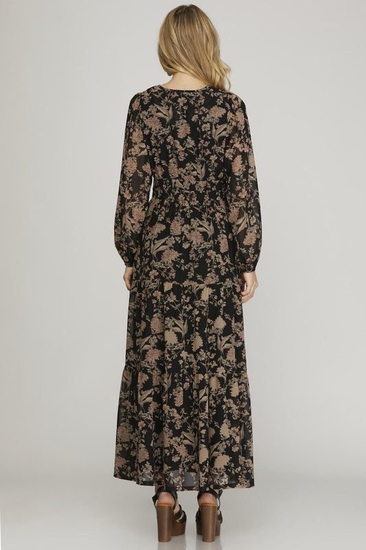 Tiered Maxi Dress