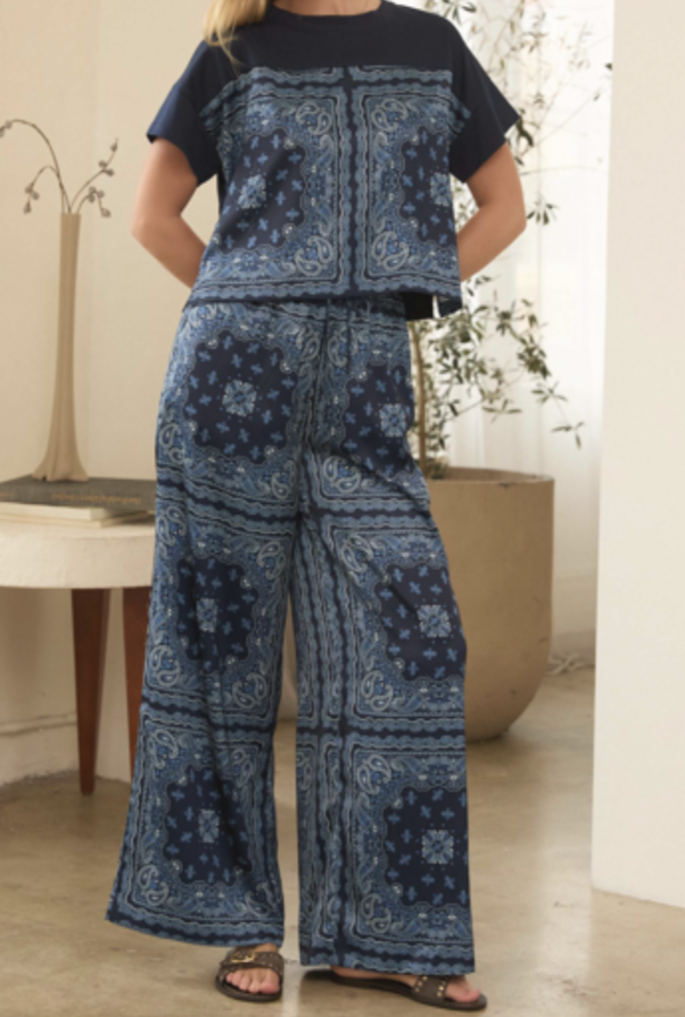 Patterned Pant