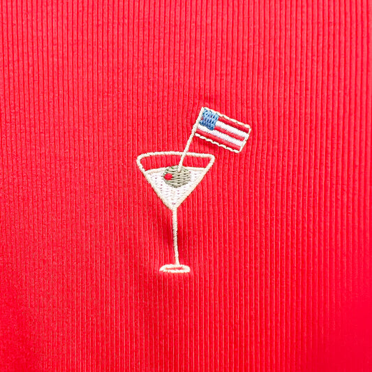 USA Cocktail Round Neck Sweater