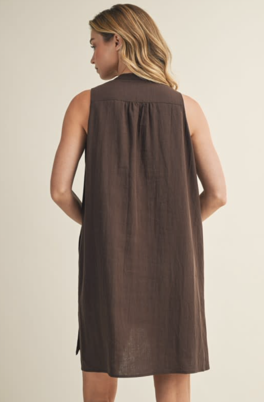 Sleeveless Shift Dress