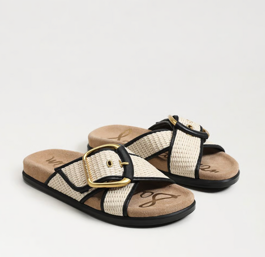 Sam Edelman Darla Multi Buckle Slide Sandal