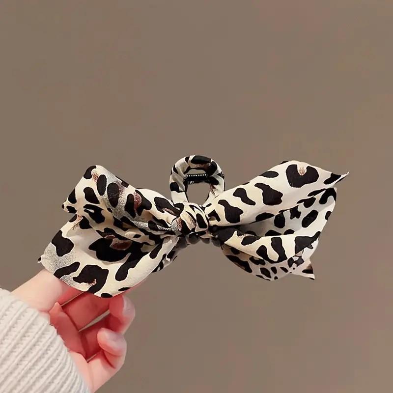 Animal Print Vintage Claw Clip