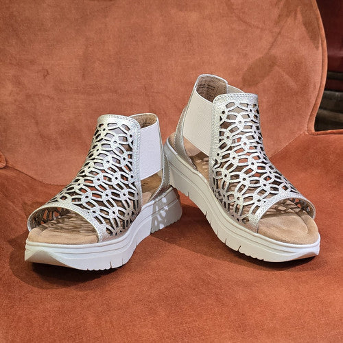 Salvia Addison Perforated Sandal