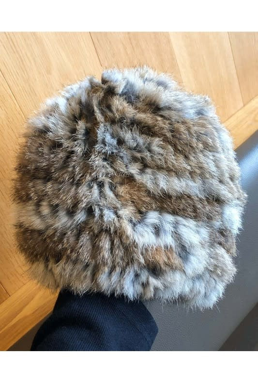Swan Madchen Plush Winter Faux Fur Hat