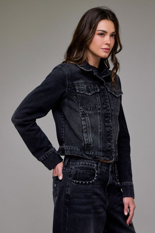 Fitted Trucker Jacket