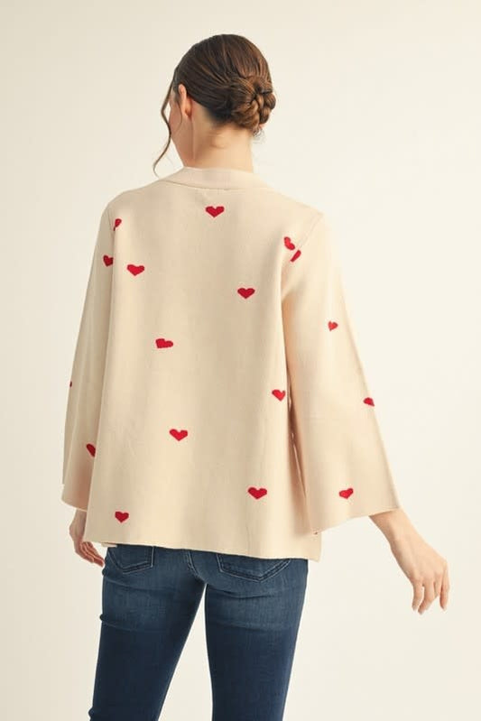 Style U Heart Sweater Top