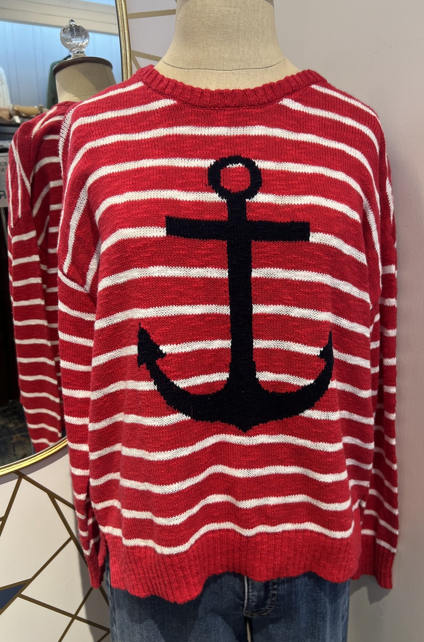 Camille & Co Anchor Sweater