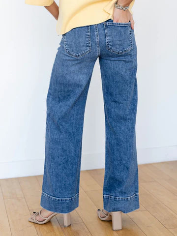 Kut Maya High Rise Wide Leg Jean