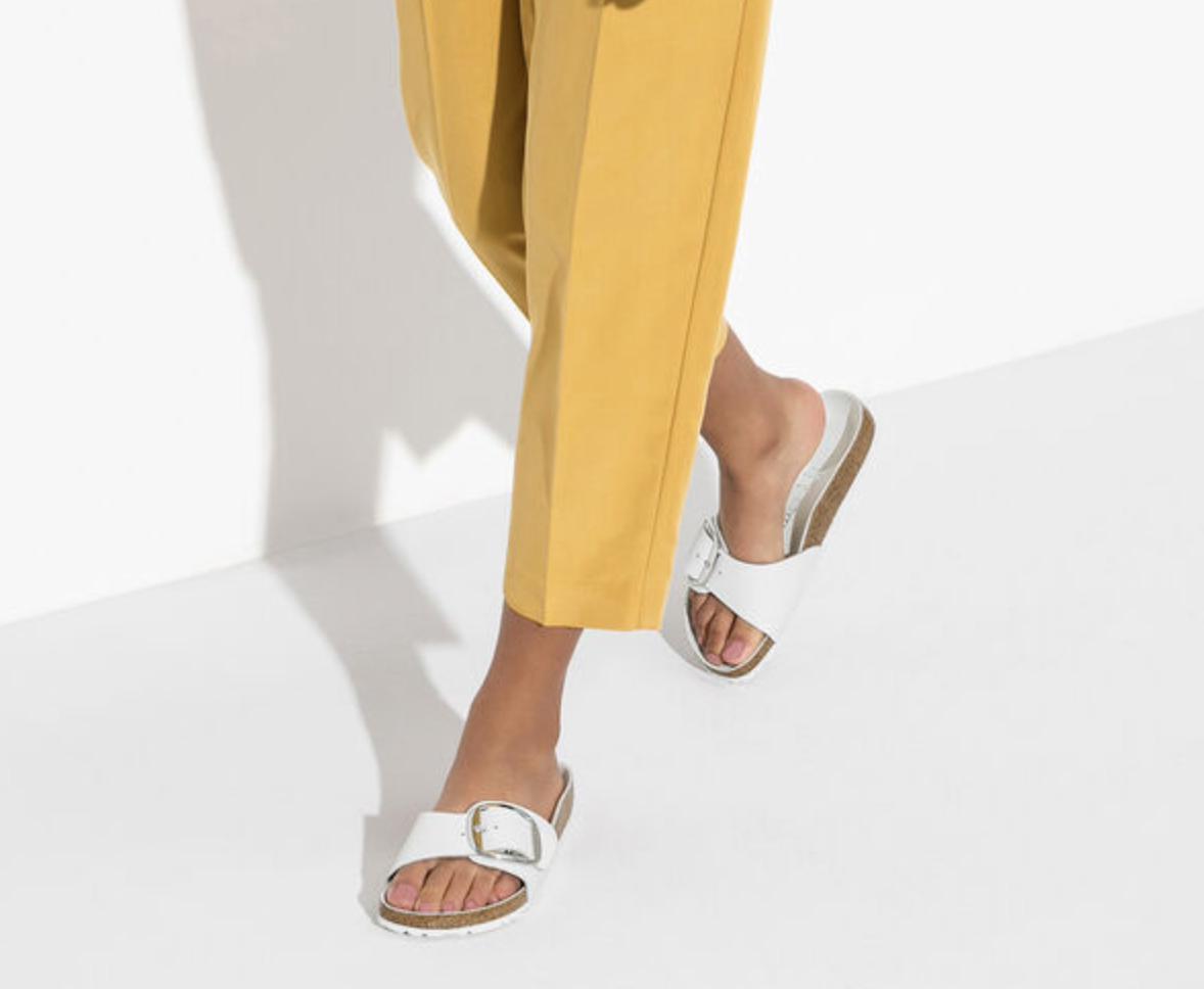 Birkenstock Madrid Big Buckle Leather Sandal