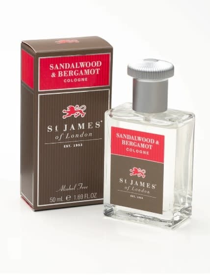 Sandalwood and Bergamot Cologne 50ml