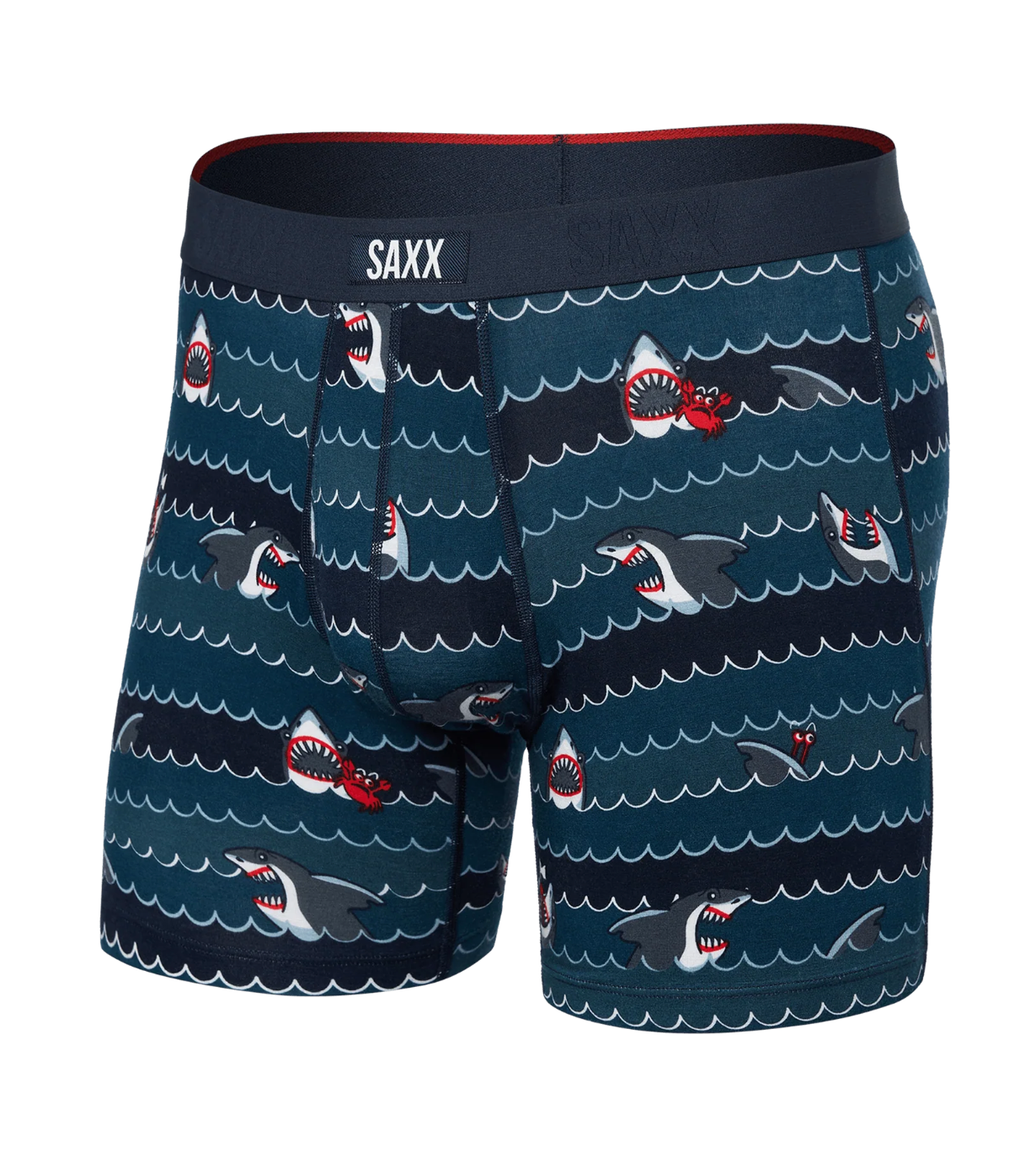 Saxx Vibe Xtra Get Sharky Boxer Brief