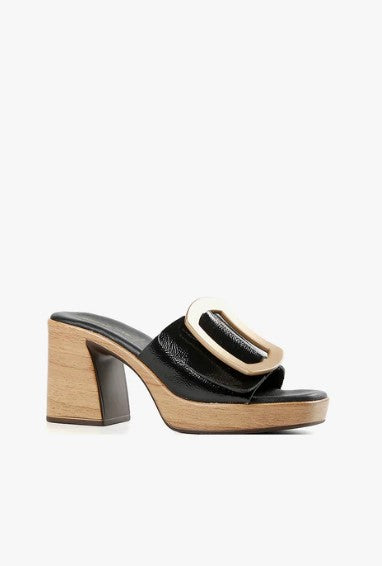 All Black Hi Elegante Sandal