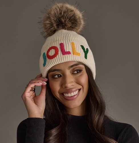 Knit Pom Hat