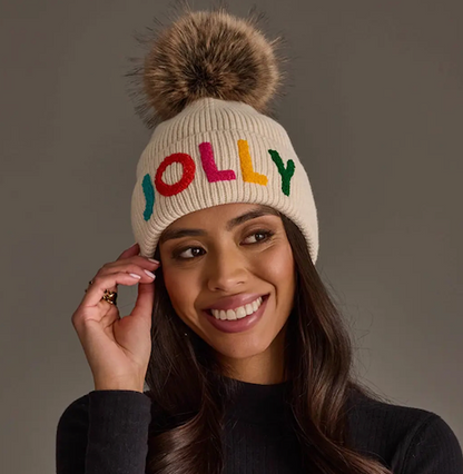 Knit Pom Hat