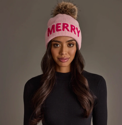 Knit Pom Hat
