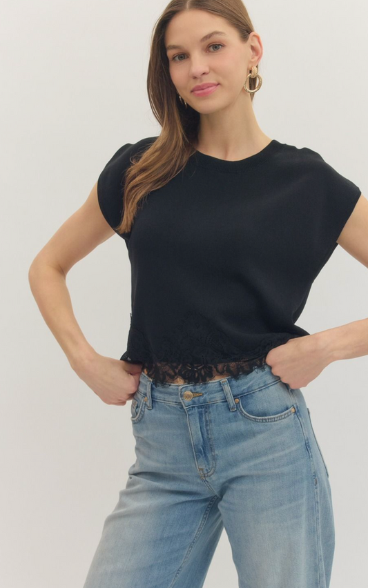 Sweater Knit Top