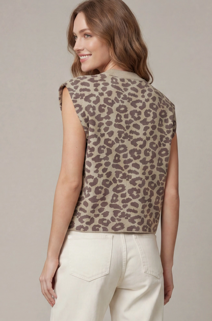 Leopard Pattern Sweater