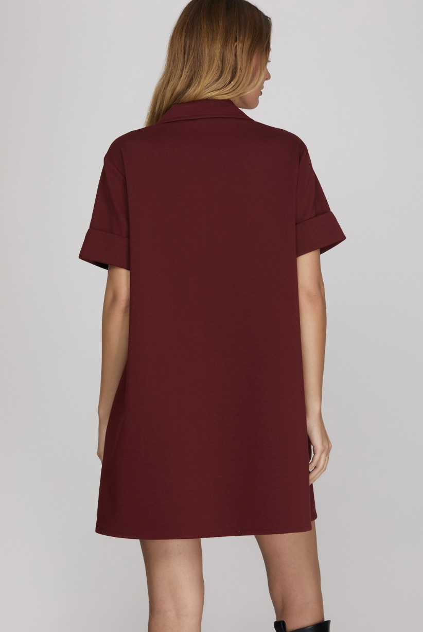Shift Mini Dress