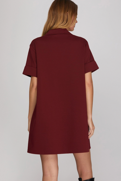 Shift Mini Dress