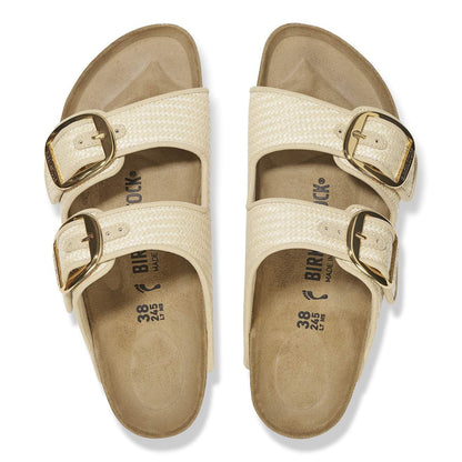 Birkenstock Arizona Big Buckle Raffia Sandal