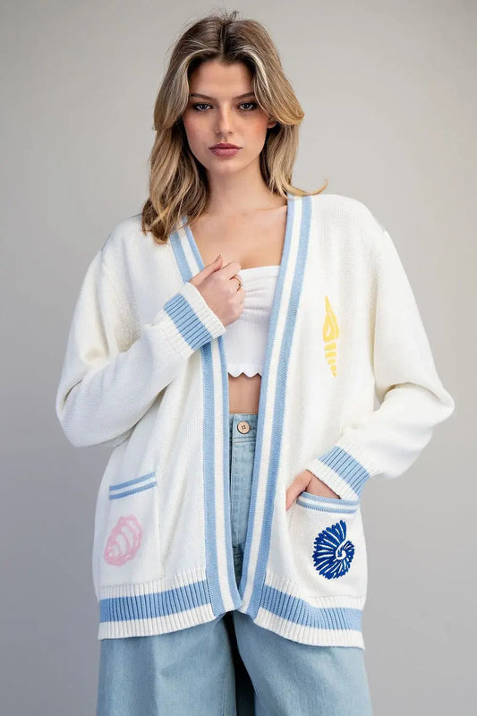 ee:some Ocean Inspired Cardigan