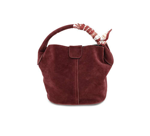 Faux Suede Bag