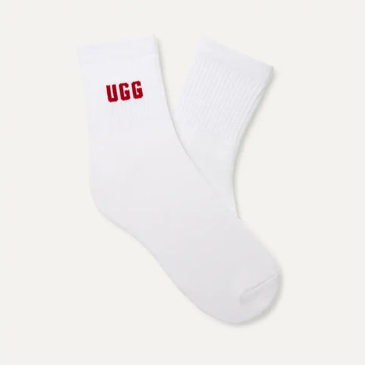 Ugg Quinlin Logo Quarter Sock 2 Pack