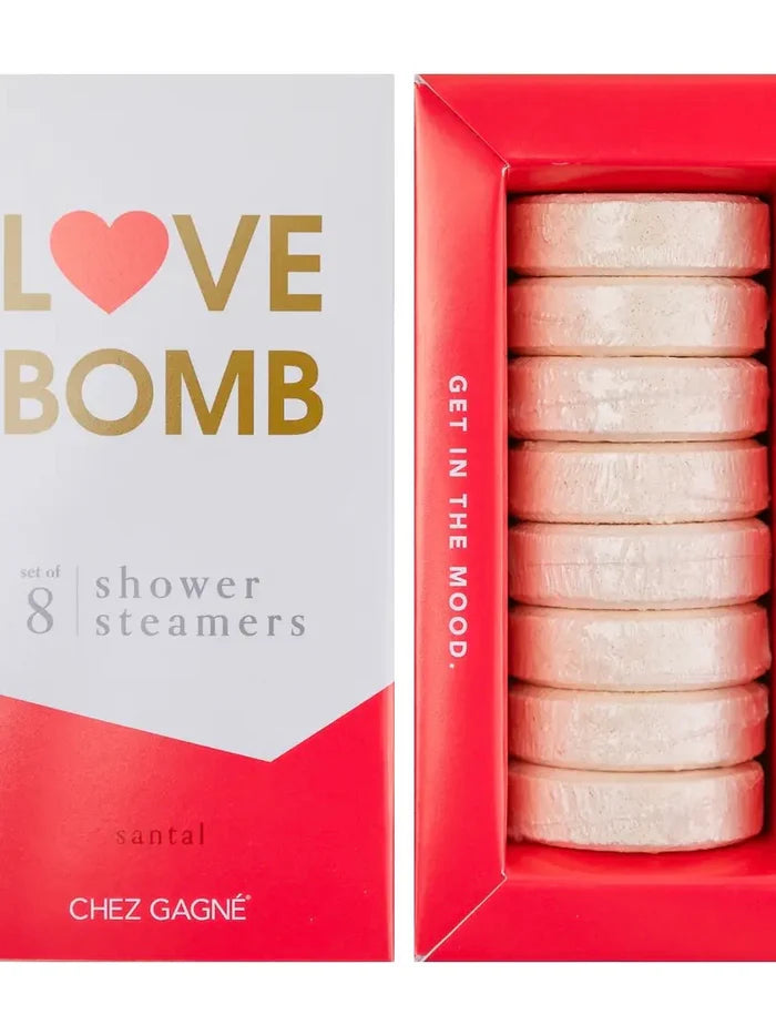 Chez Gagne Shower Steamers  Love Bomb