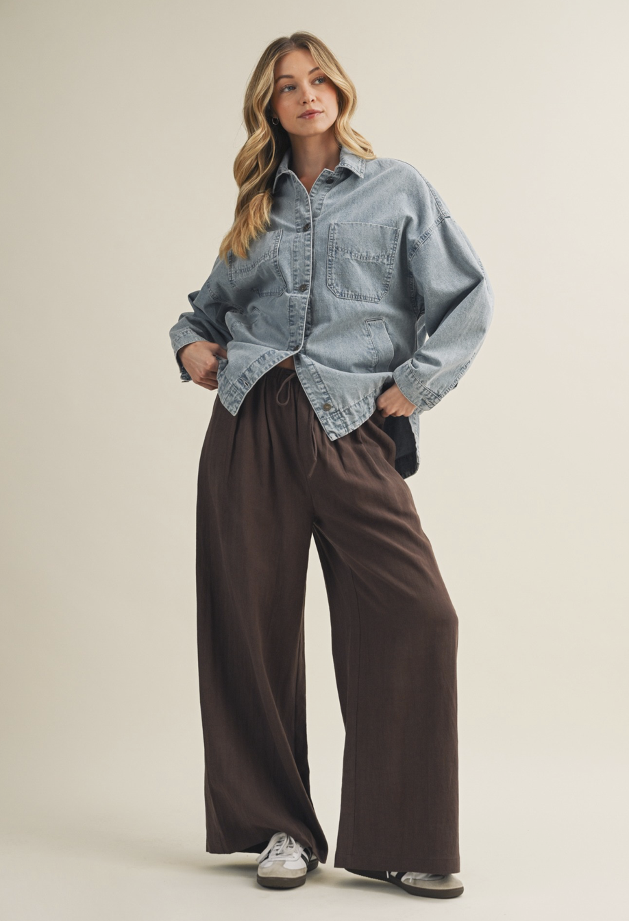 Wide Leg Trouser