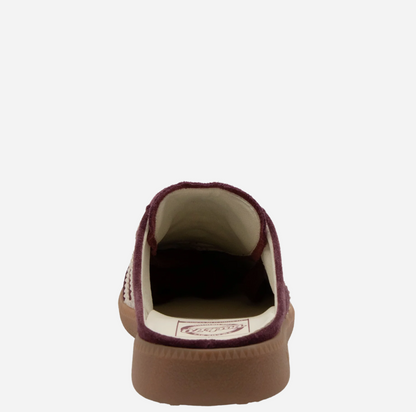 Back 70 Easter W26 Backless Sneaker in Wine Butter with knit upper, cushioned sole, and modern slip‑on silhouette.