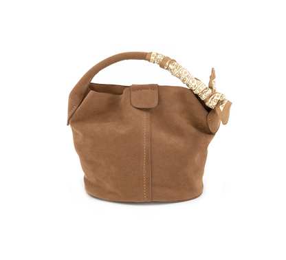 Faux Suede Bag
