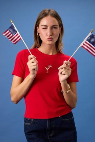 USA Short Sleeve Top