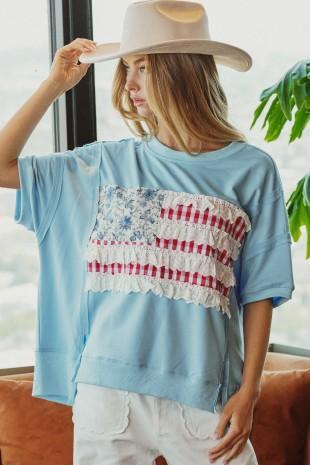4th of July Pullover Sweatshirt