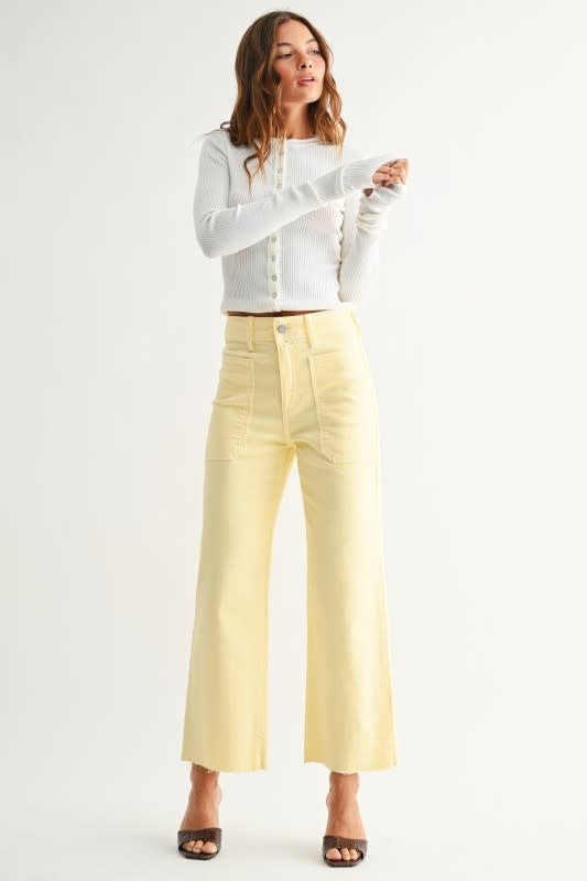 Just Black Utility Wide Leg Jean
