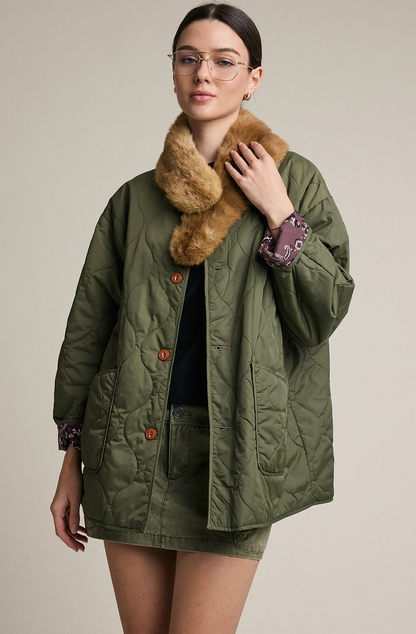 Reversible Quilted Bandana Jacket