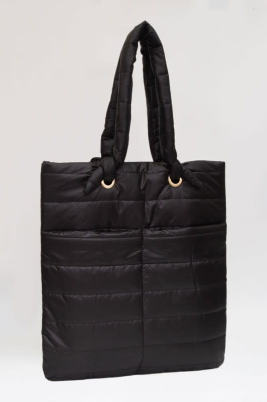 Wona Soft Padded Quilted Tote Bag