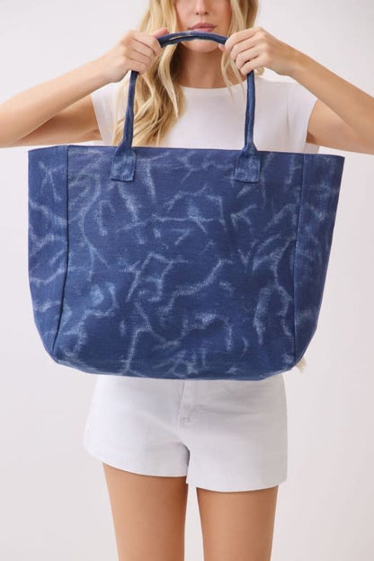 Wona Vintage SUNSHINE Fringe Tote Bag