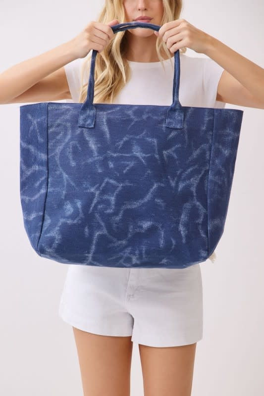 Wona Vintage SUNSHINE Fringe Tote Bag