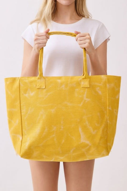 Wona Vintage SUNSHINE Fringe Tote Bag