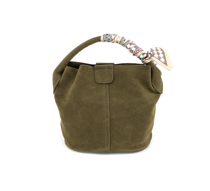 Faux Suede Bag