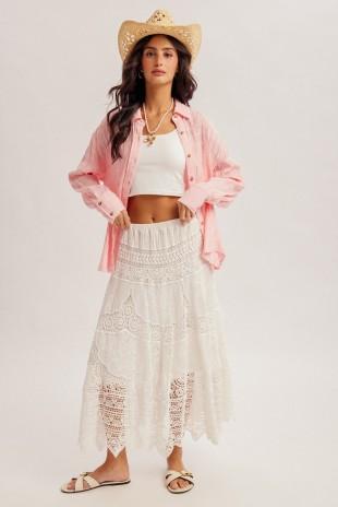 Crochet Maxi Skirt