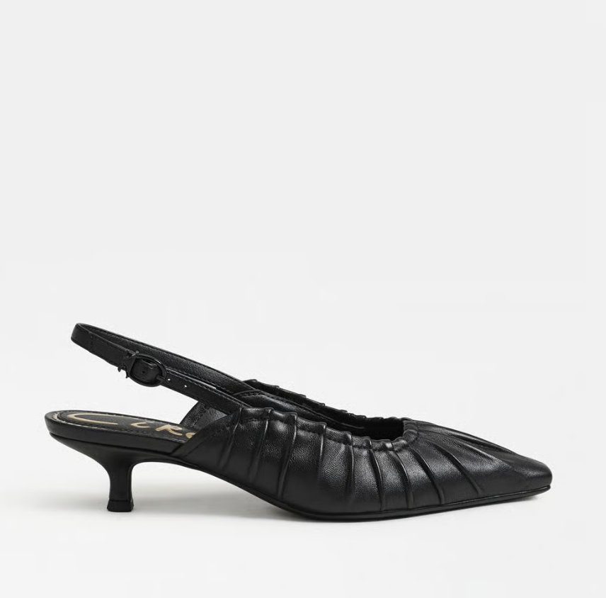 Circus Katia Slingback Kitten Heel with pointed toe and low kitten heel.