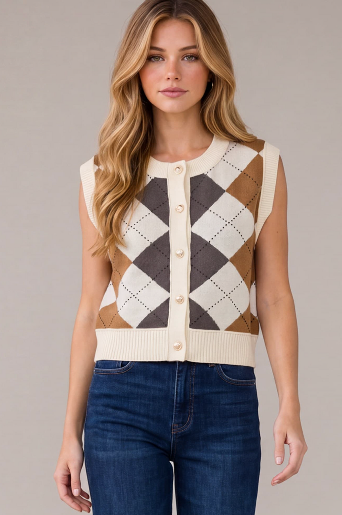 Argyle Sweater Vest