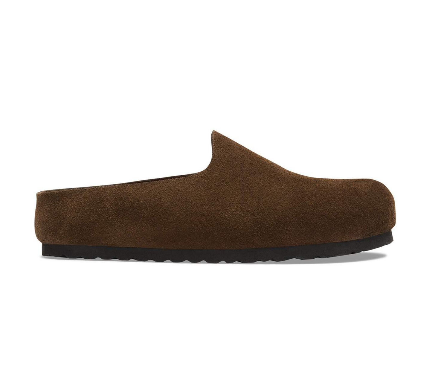 Birkenstock Amsterdam Wrapped Clog with wrapped wool‑felt upper and contoured footbed.