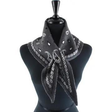 Pull Through Triangle Scarf