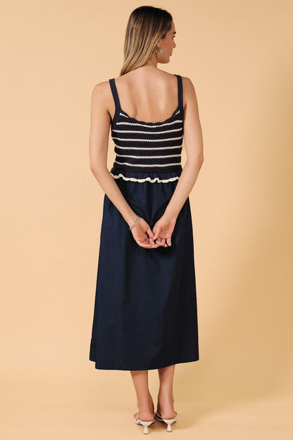 Sweater Tank Midi Dress