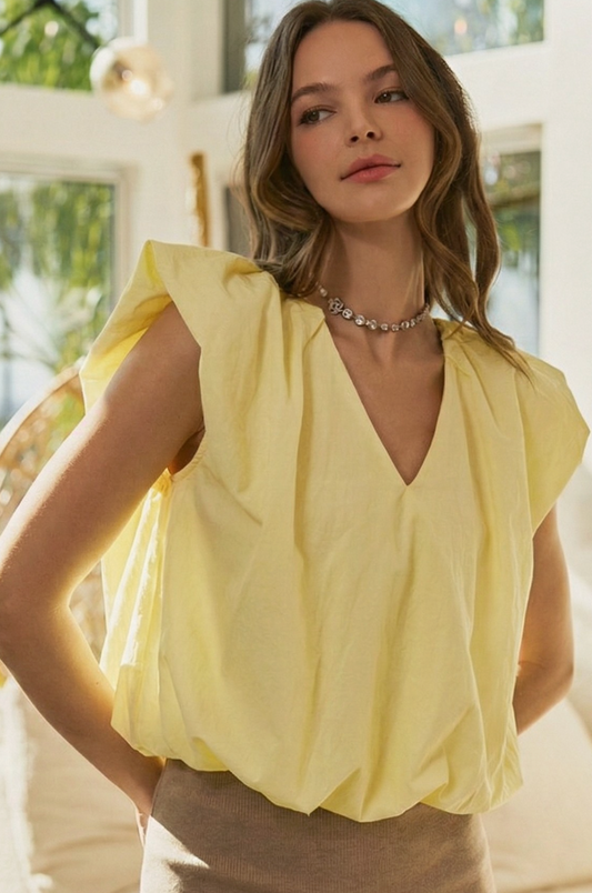 Sleeveless Blouse Top